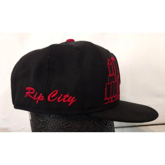 New Era Hardwood Classics Portland Trailblazers Rip City "Ortiz" Hat 7 1/8 - Picture 2 of 5